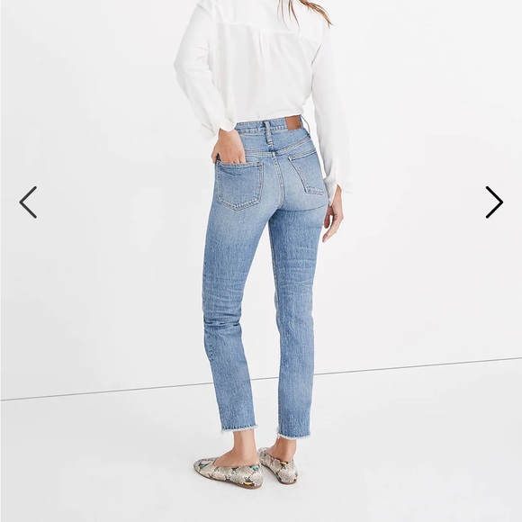 Madewell Size 29 Perfect Vintage Jean in Ainsworth Wash - Picture 2 of 5